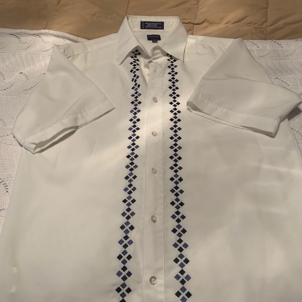 Boys dress shirt 100% polyester